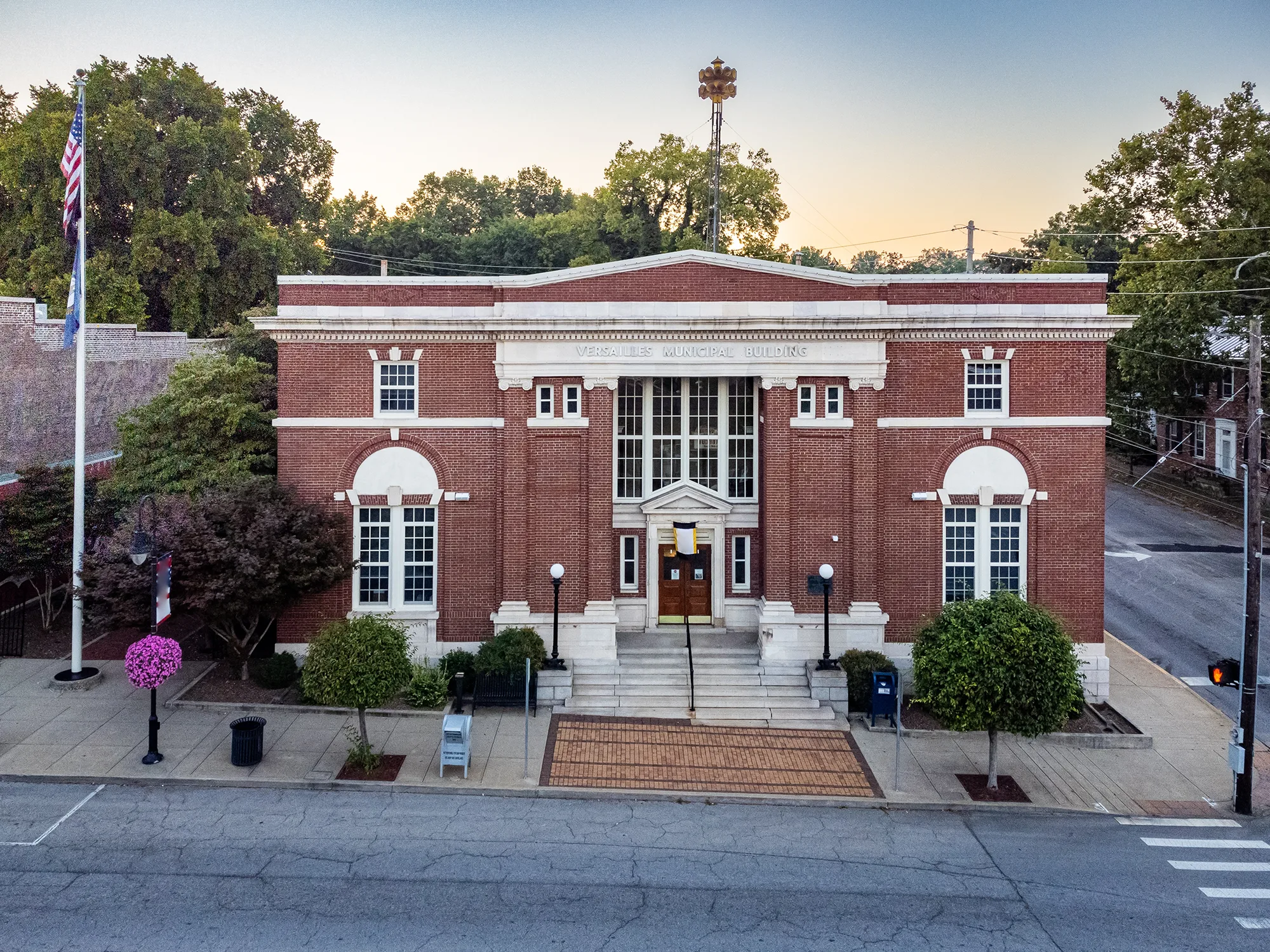 clean brick building